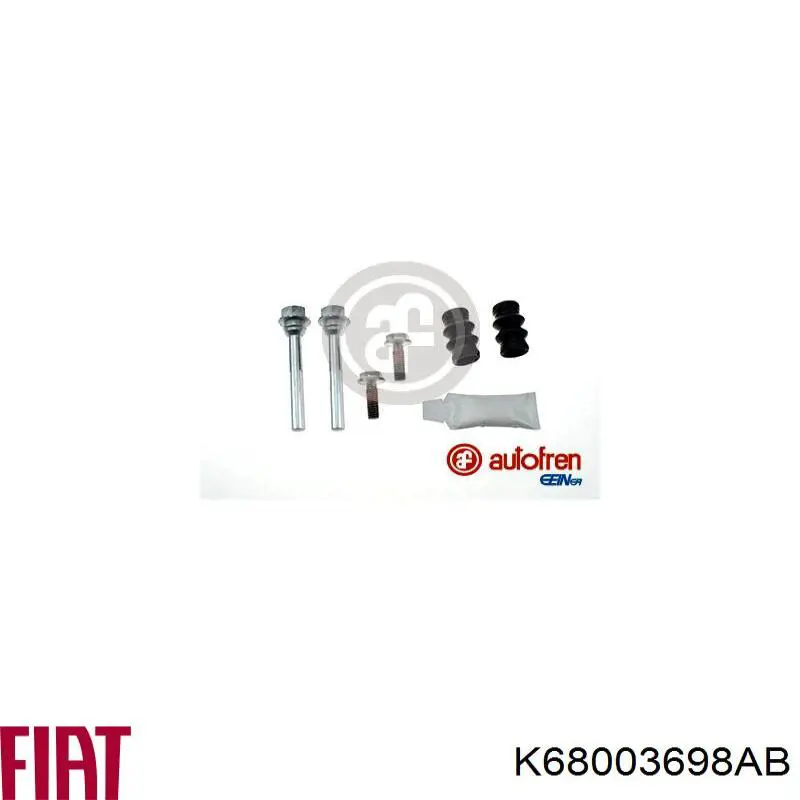 Ремкомплект тормозного суппорта переднего Fiat/Alfa/Lancia 68003698AB