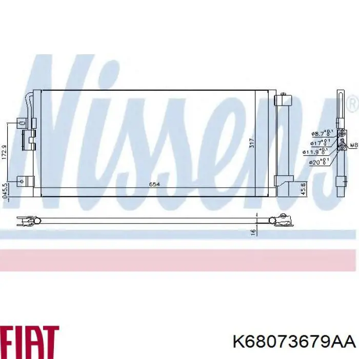  68073679AA Fiat/Alfa/Lancia