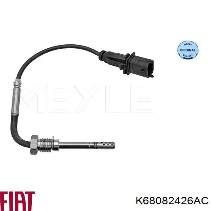 K68082426AC Fiat/Alfa/Lancia sensor de temperatura dos gases de escape (ge, antes de filtro de partículas diesel)