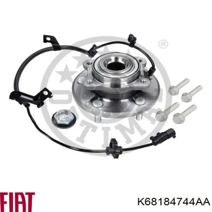 Ступица задняя правая 5171124AE Chrysler