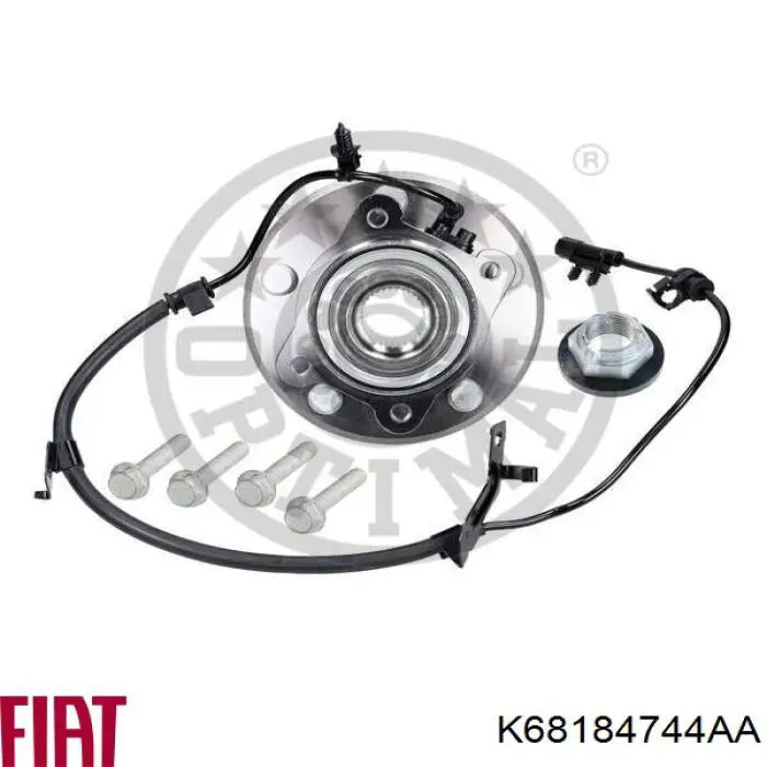 Ступица задняя правая Fiat/Alfa/Lancia K68184744AA цена, от 62.08 USD