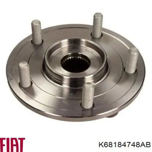 Ступицы передних колес Fiat/Alfa/Lancia K68184748AB цена, от 56.18 USD