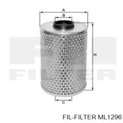 Масляный фильтр ML1296 FIL Filter