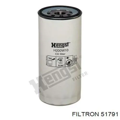 Масляный фильтр двигателя 51791 FILTRON