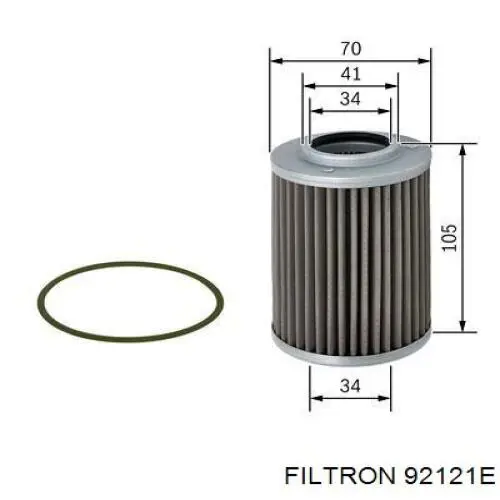 Фильтр АКПП 92121E Filtron