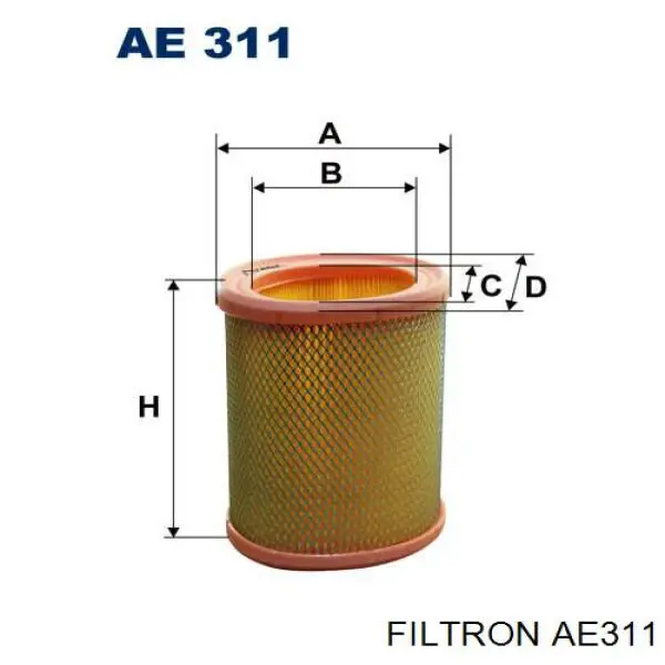 AE311 Filtron воздушный фильтр