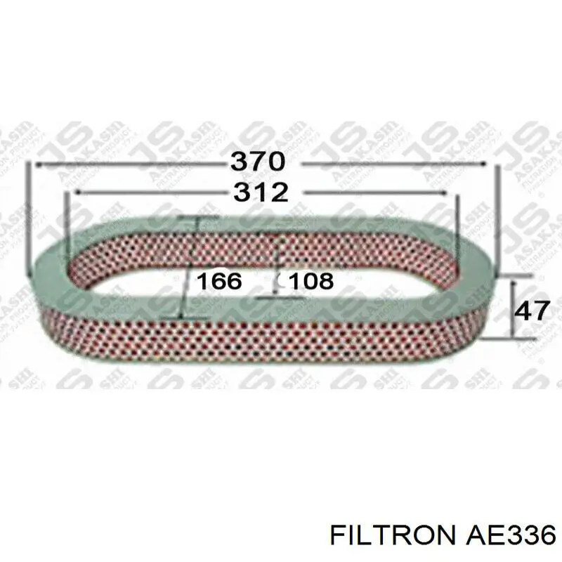 AE336 Filtron воздушный фильтр
