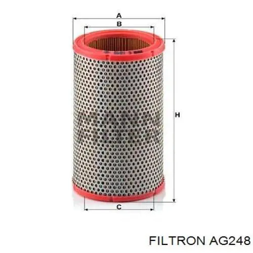 Фильтр воздушный Fram CA3199
