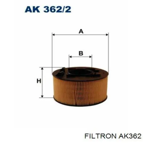 Купить AK362 Filtron Автомобильный фильтр воздуха