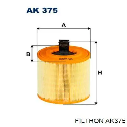 AK375 Filtron filtro de ar