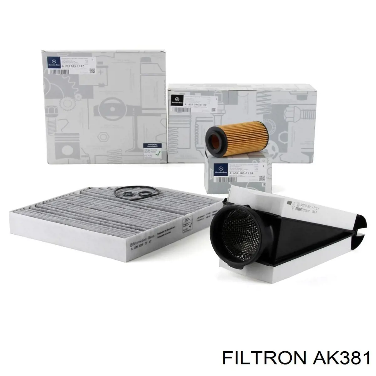 Купить AK381 Filtron Автомобильный фильтр воздуха