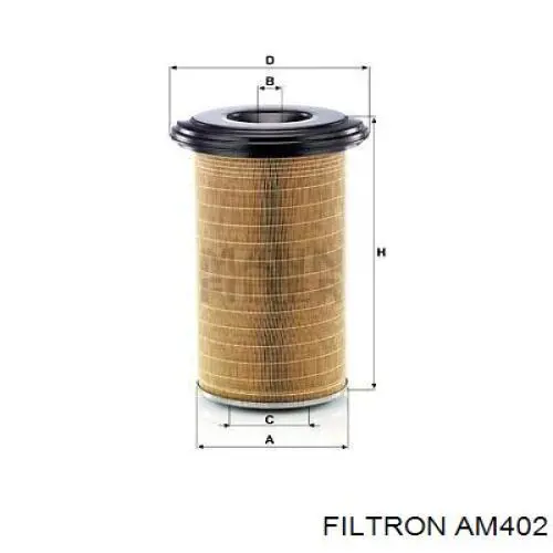 Элемент воздушного фильтра Filtron AM402 цена, от 37.66 USD