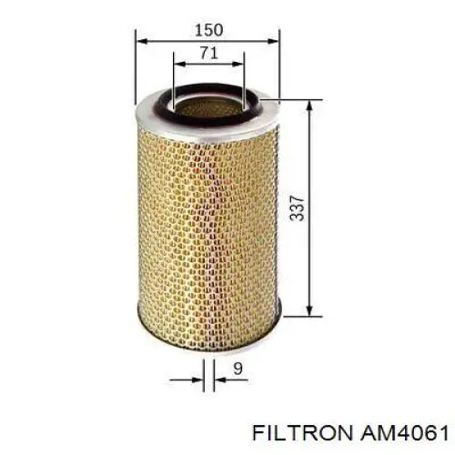 AM4061 Filtron воздушный фильтр