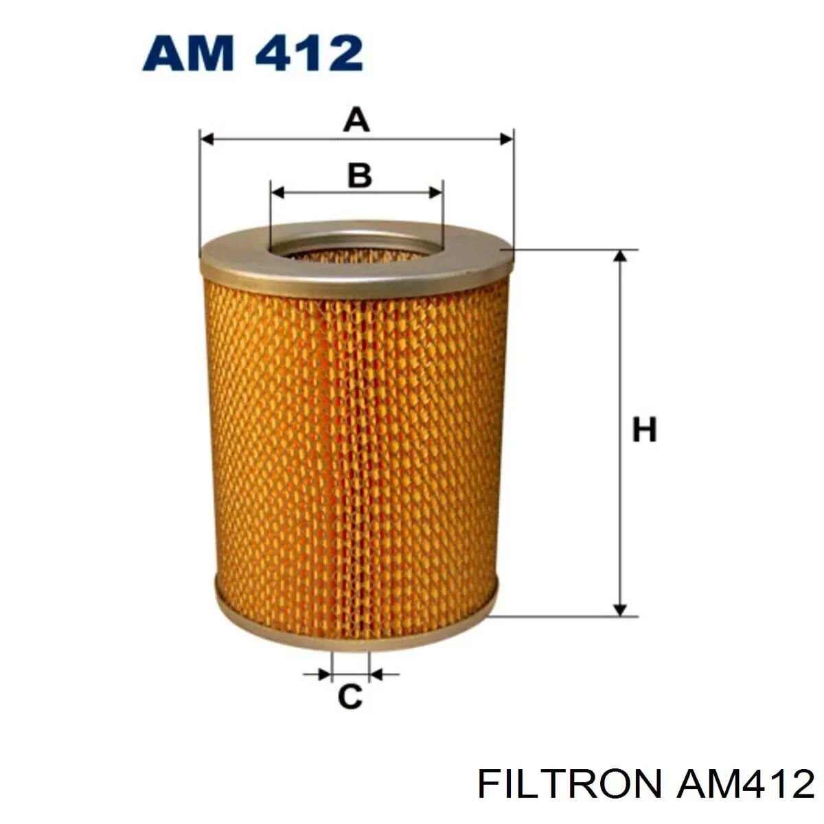 AM412 Filtron воздушный фильтр