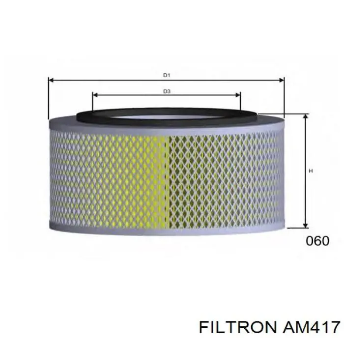 Воздушный фильтр AM417 Filtron