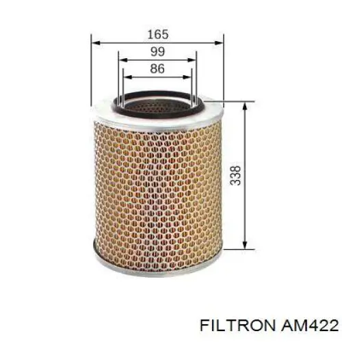 Элемент воздушного фильтра Filtron AM422 цена, от 13.94 USD