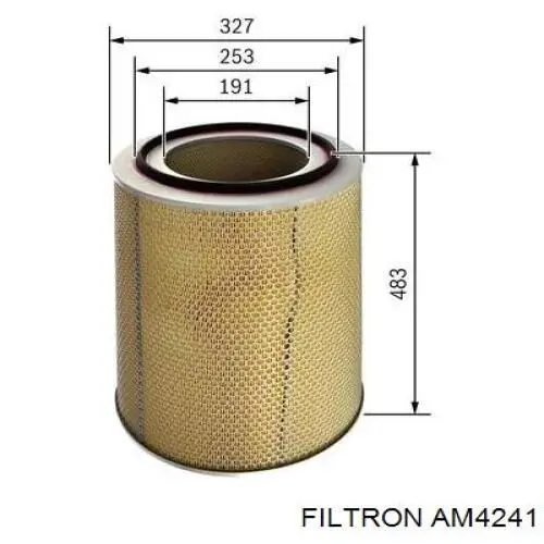 AM4241 Filtron воздушный фильтр