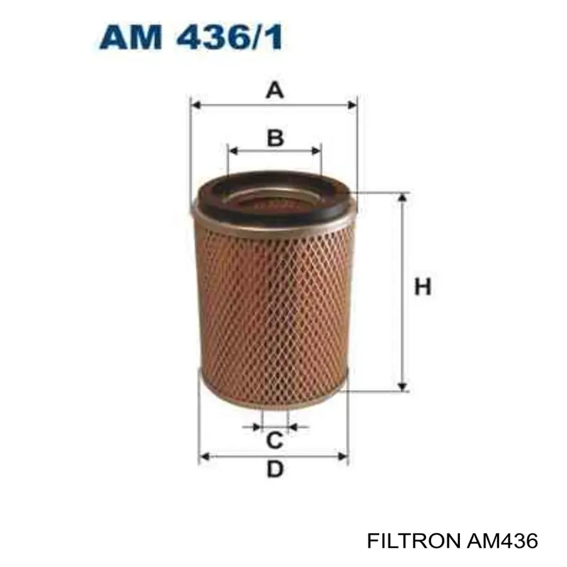 Купить AM436 Filtron Автомобильный фильтр воздуха