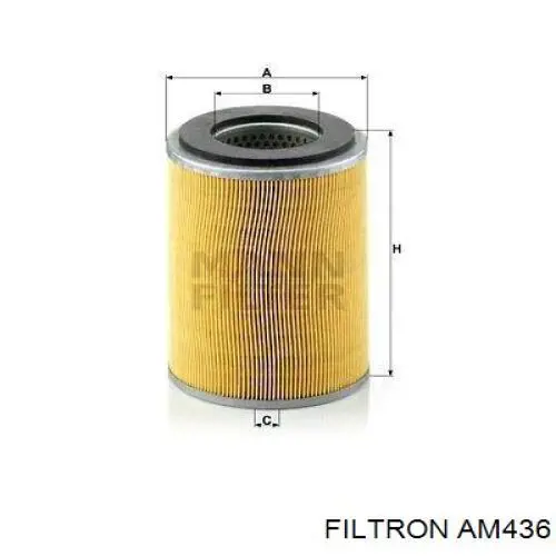 Элемент воздушного фильтра Filtron AM436 цена, от 8.54 USD
