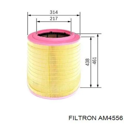 Воздушный фильтр AM4556 Filtron