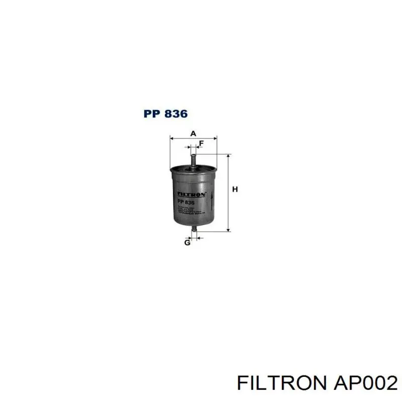 Купить AP002 Filtron Автомобильный фильтр воздуха