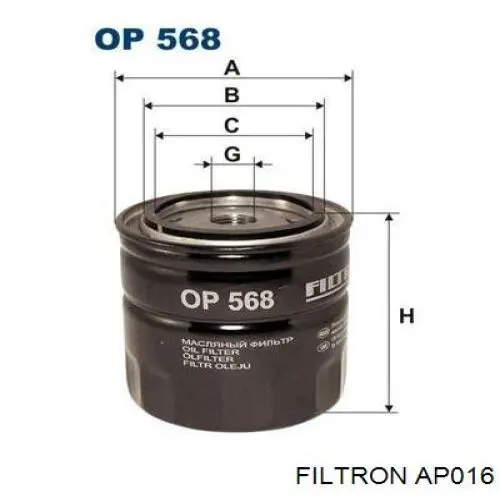AP016 Filtron воздушный фильтр
