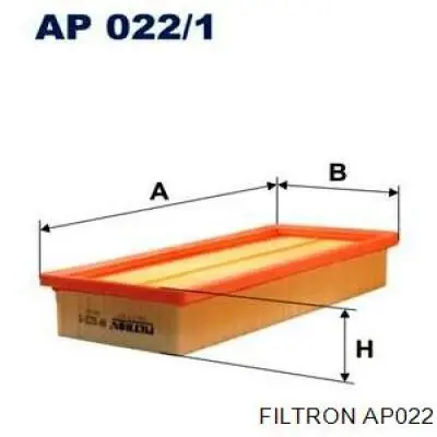 Элемент воздушного фильтра Filtron AP022 цена, от 3.36 USD