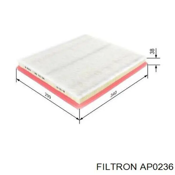 Фильтр воздушный Filtron AP0236