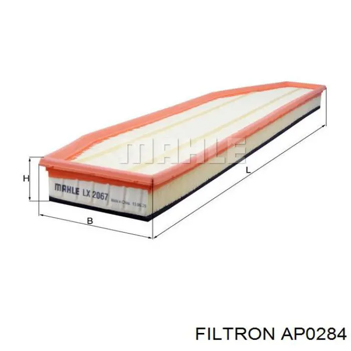 Элемент воздушного фильтра Filtron AP0284 цена, от 23.97 USD