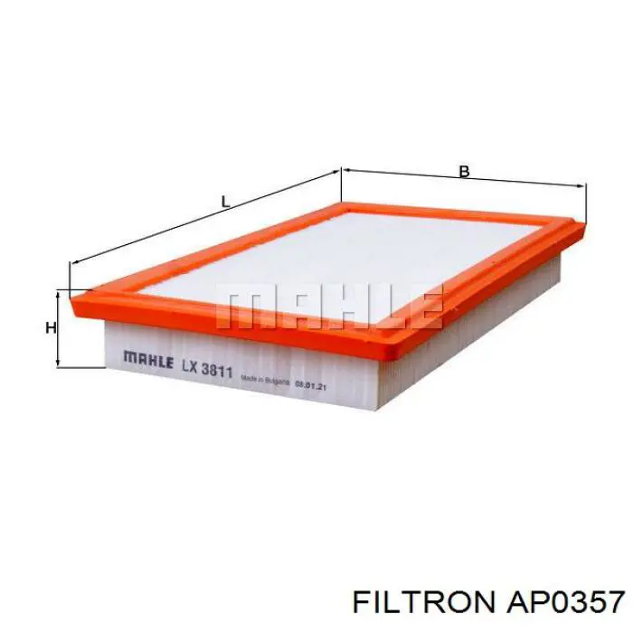 AP0357 Filtron filtro de ar