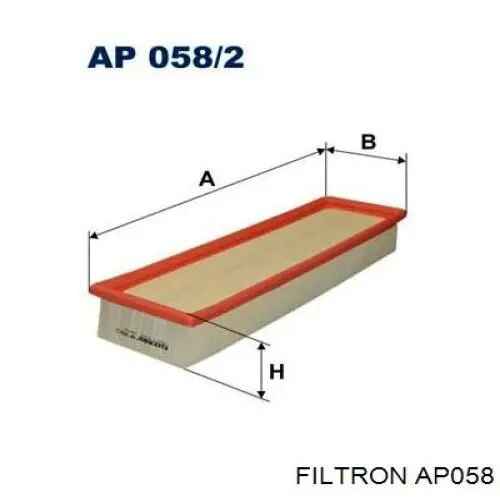 Воздушный фильтр AP058 Filtron