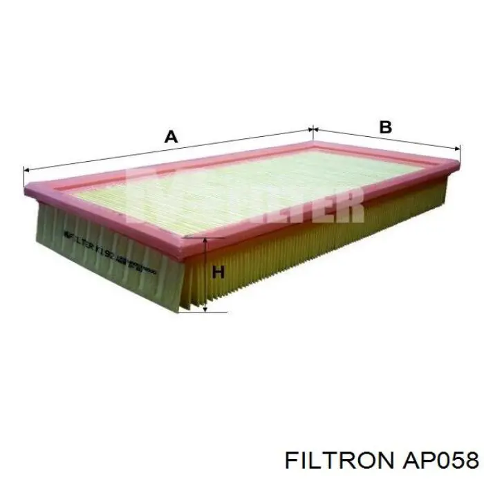 Элемент воздушного фильтра Filtron AP058 цена, от 4.50 USD