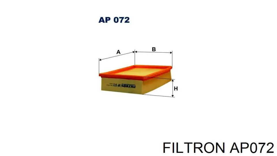Купить AP072 Filtron Автомобильный фильтр воздуха