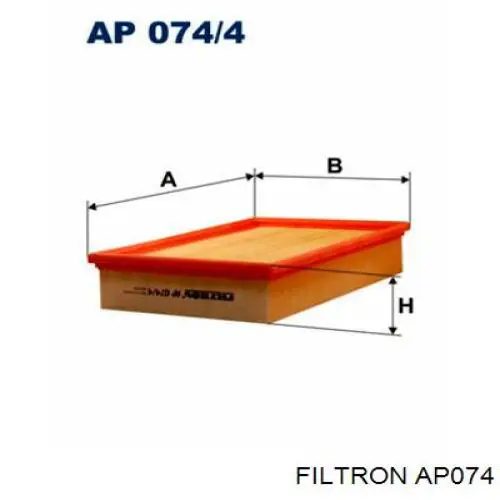 Воздушный фильтр AP074 Filtron
