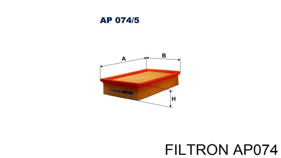 Купить AP074 Filtron Автомобильный фильтр воздуха