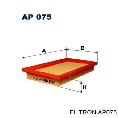 Воздушный фильтр AP075 Filtron