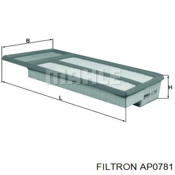 Купить AP0781 Filtron Автомобильный фильтр воздуха
