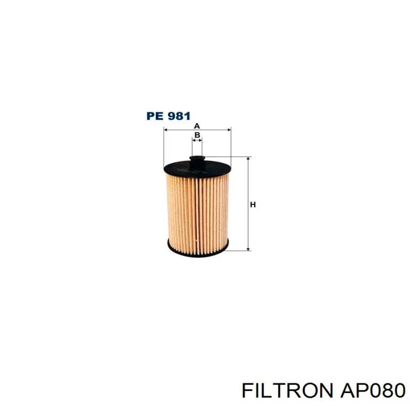 Купить AP080 Filtron Автомобильный фильтр воздуха