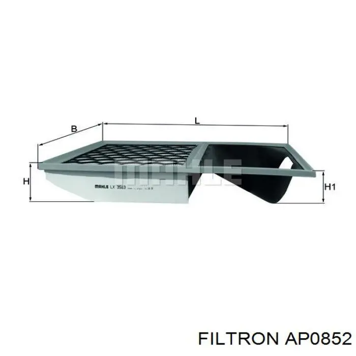 Элемент воздушного фильтра Filtron AP0852 цена, от 32.90 USD