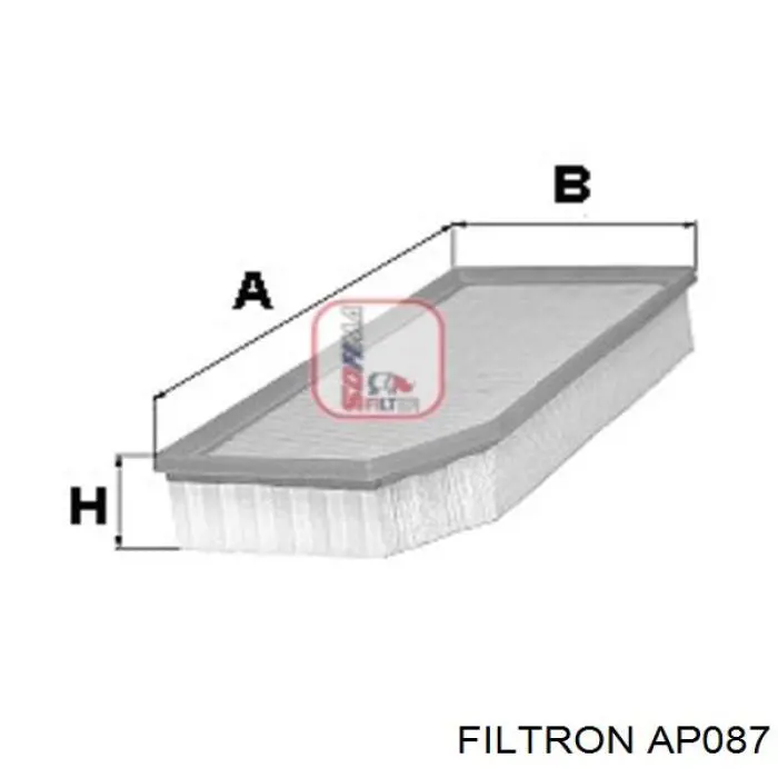 AP087 Filtron Воздушный фильтр двигателя