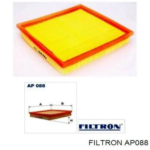 Элемент воздушного фильтра Filtron AP088 цена, от 4.60 USD