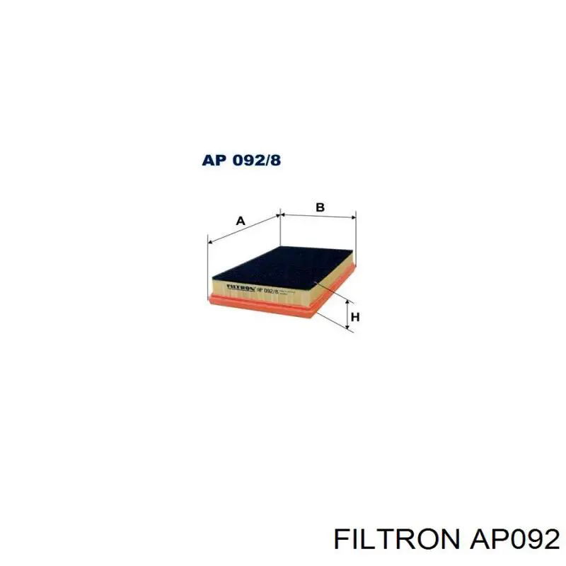 Воздушный фильтр AP092 Filtron