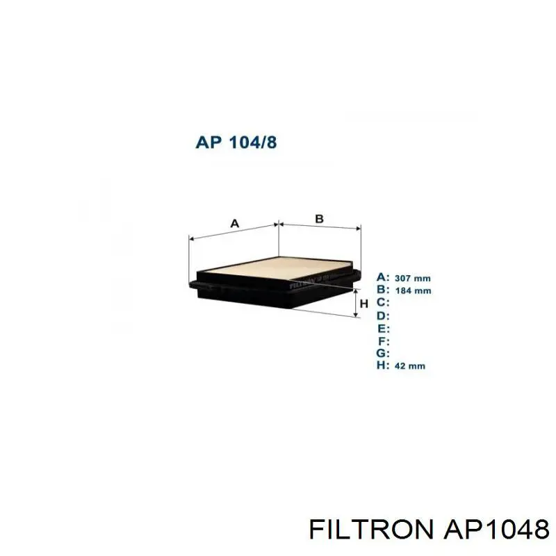 Воздушный фильтр AP1048 Filtron