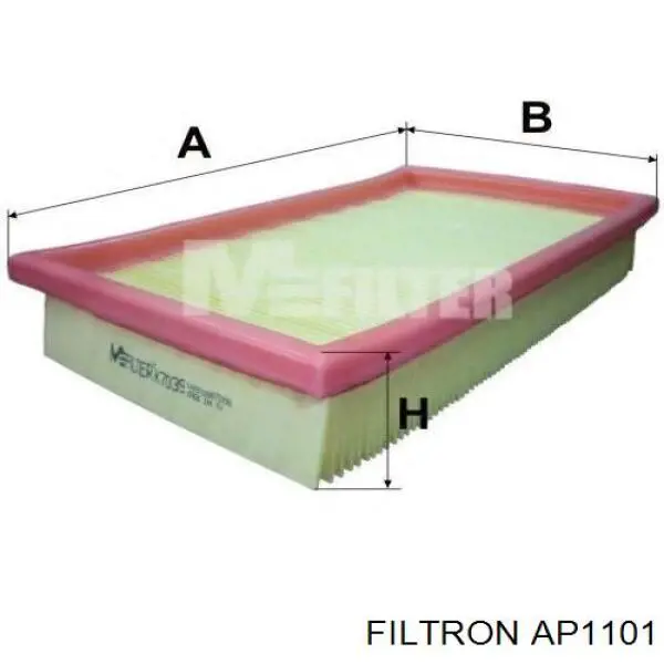 Купить AP1101 Filtron Автомобильный фильтр воздуха
