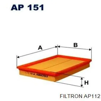 Воздушный фильтр AP112 Filtron