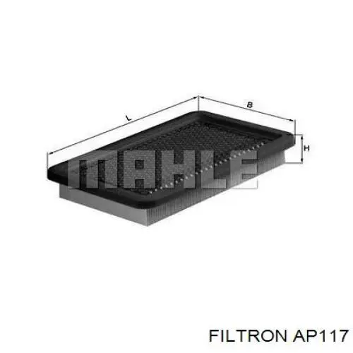 Элемент воздушного фильтра Filtron AP117 цена, от 4.47 USD