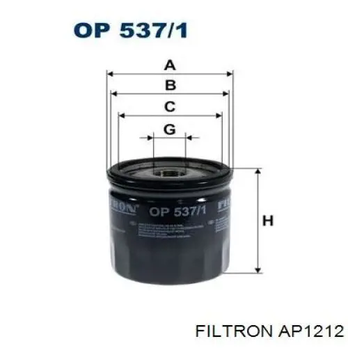 Элемент воздушного фильтра Filtron AP1212 цена, от 5.69 USD