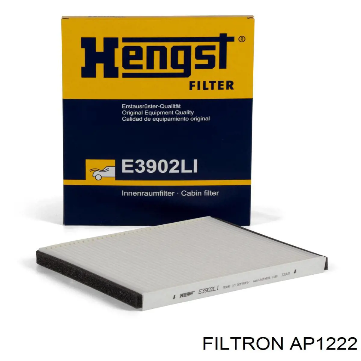 Купить AP1222 Filtron Автомобильный фильтр воздуха