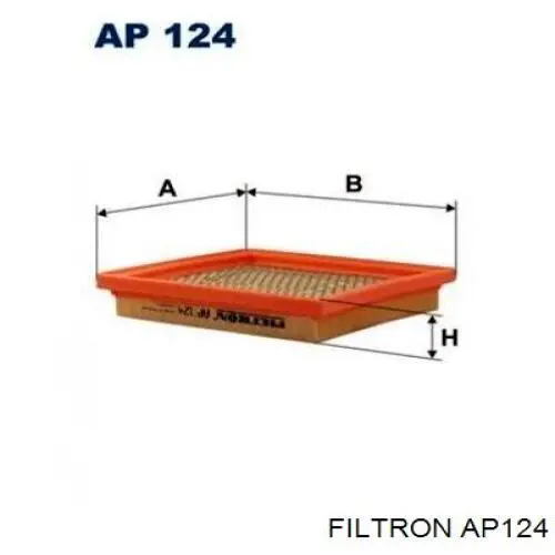 Воздушный фильтр AP124 Filtron