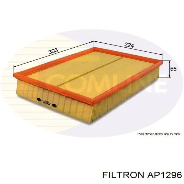 AP1296 Filtron Воздушный фильтр двигателя